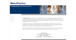 Desktop Screenshot of metropractice.com